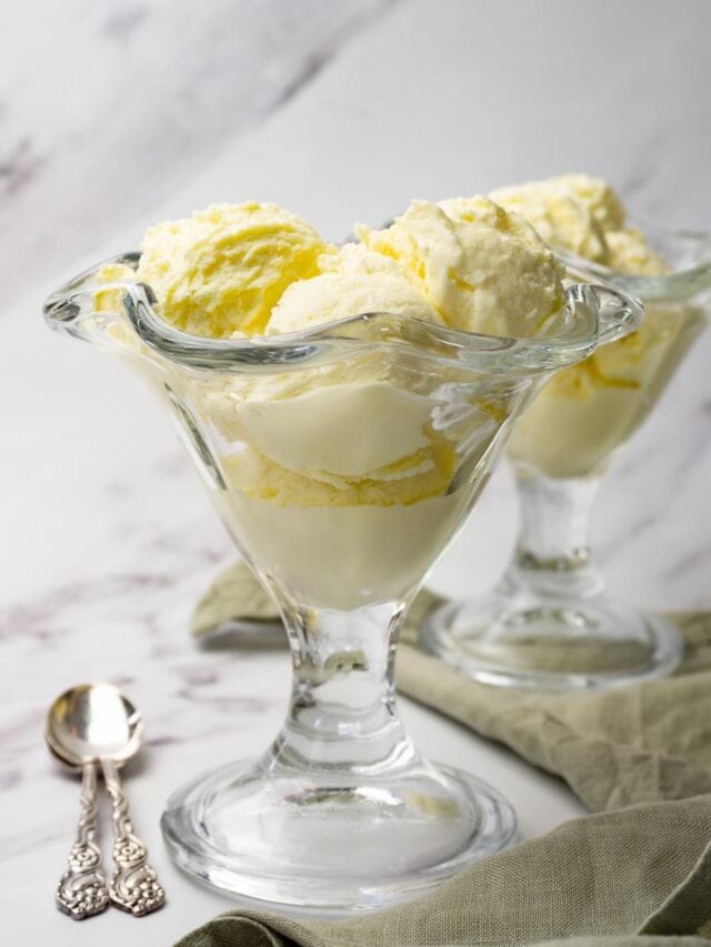 Condensed milk ice cream - Sugar Pursuit