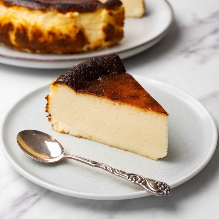 San Sebastian cheesecake - Sugar Pursuit