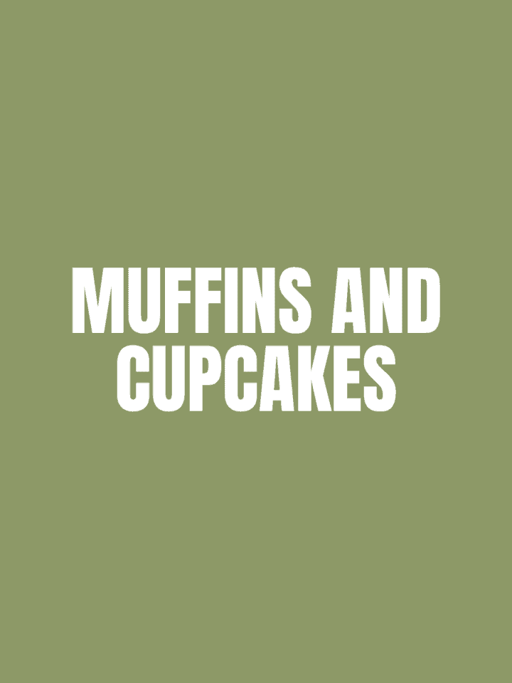 Muffins and cupcakes
